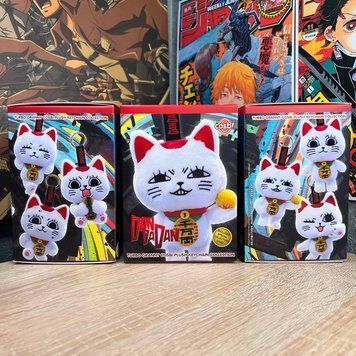 Плюшева іграшка брелок по аніме Дандадан Манекі Неко Турбо Бабця Cosbi Plush Keychain Collection 20032602 фото