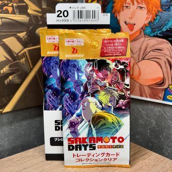 Колекційні картки по аніме Дні Сакамото Bushiroad Trading Card Collection Clear 20062608 фото