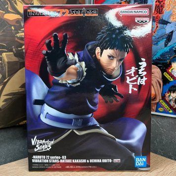 Фігурка по аніме Наруто Шипуден Обіто Учіха Vibration Stars Naruto 72 Series 63 24032602 фото