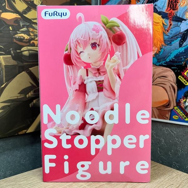 Фігурка по аніме Хацуне Міку Вокалоїд Сакура Міку 2025 Wink Ver. Noodle Stopper 12052606 фото