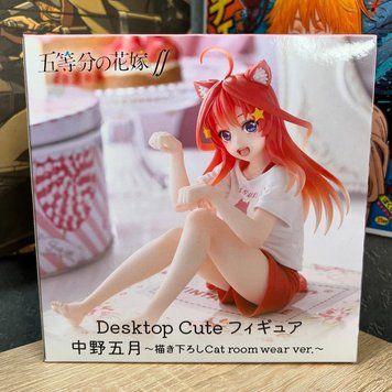 Фігурка по аніме П'ять наречених близнят Іцукі Накано Desktop Cute Cat Roomwear Ver. 4012608 фото