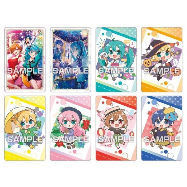 Колекційні картки по аніме грі Проджект Секай Вокалоїд Хацуне Мику Metallic Card Collection 10543 фото