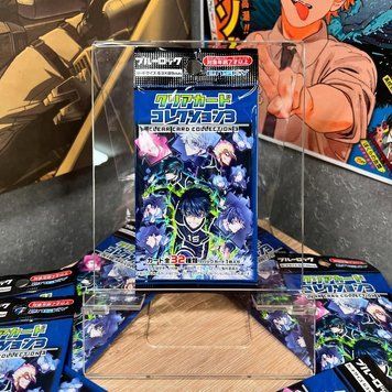 Колекційні картки по аніме Синя Тюрма Блю Лок Clear Card Collection 3 10032615 фото