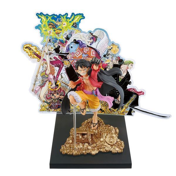 Фігурка по аніме Ван Піс Луффі Ichiban Kuji One Piece WT100 Memorial Eiichiro Oda Draws 4012618 фото